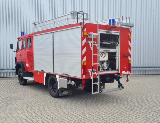 Mercedes-Benz 1120 4x4 - 1.200 ltr Brandweer, Feuerwehr, Fire brigade- Crew Cab - Expeditie, Camper TT 4740