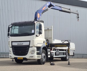 DAF CF 330 FA 15 TM Kraan,  tot 10-2028 uitstootvrije / milieuzone toegankelijk! TT 4762