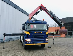 Scania P 420 8x4 - 29TM, 3 pedals , Crane, Kran, Grue - Kipper, Tipper, Benne TT 4763