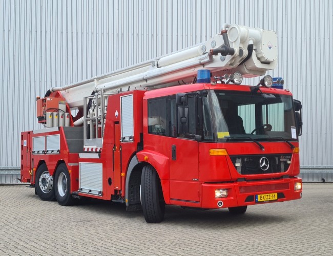 Mercedes-Benz Econic 2633 6x2 - 34 mtr. Hilton Fire Platform, Ladder Sprayer, Spray Monitor - Fire Brigade TT 4767