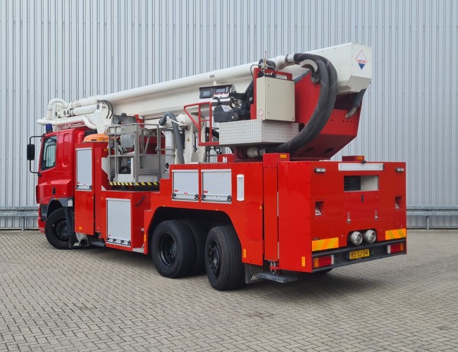 DAF CF FAN 75.360 6x2 - 34 mtr. Hilton Fire Platform, Ladder Sprayer, Spray Monitor - Fire Brigade TT 4768