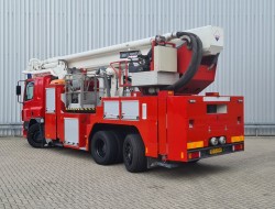 DAF CF FAN 75.360 6x2 - 34 mtr. Hilton Hoogwerker, Ladderspuit, Spuitmonitor - Brandweer TT 4768