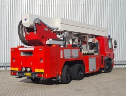 DAF CF FAN 75.360 6x2 - 34 mtr. Hilton Fire Platform, Ladder Sprayer, Spray Monitor - Fire Brigade TT 4768