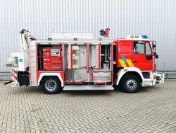 MAN 14.284 Effer 6,5 TM Kraan, Brandweer, Fire, Feuerwehr, Materiaalwagen, Aggregaat TT 4772