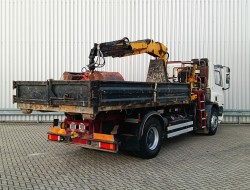 DAF FA CF75.240 ATI 10TM Kraan, Crane, Kran, Grue - Haakarm, Hooklift, Abrolkipper TT 4780