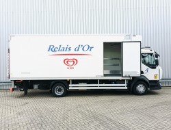 Renault D 210.12 Carrier Supra 850 MT, 2 Verdampers, Telma Rem - DHollandia Laadklep, LDW, Loadlift TT 4783