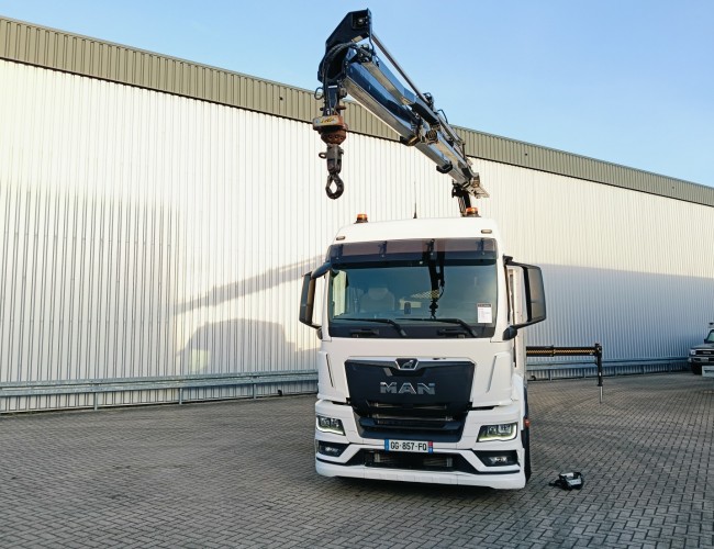 MAN TGS 26.470 HIAB 23TM Kraan, Crane, Kran, Grue - Retarder - Remote control TT 4785