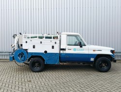 Toyota Landcruiser HZJ79 4WD - 4.2 - Pickup -  Vacuüm, Zuigwagen, Riool - PTO TT 4791