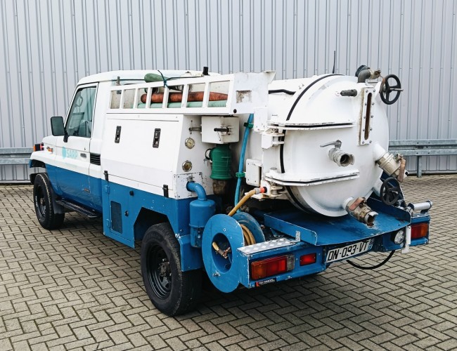 Toyota Landcruiser HZJ79 4WD - 4.2 - Pickup -  Vacuüm, Zuigwagen, Riool - PTO TT 4791