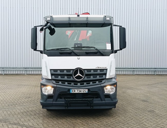 Mercedes-Benz Arocs 2535 17 TM Fassi Kraan, Crane, Kran, Grue - Afstandsbediening TT 4795