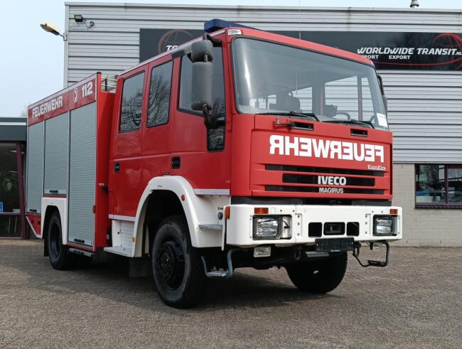 Iveco 135 E22 Eurofire 4x4 -2.400 ltr - Eurocargo - Brandweer, Feuerwehr, Fire brigade - Expeditie, Camper, DOKA TT 4615