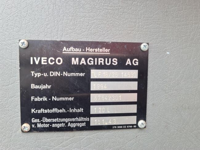 Iveco 135 E22 Eurofire 4x4 -2.400 ltr - Eurocargo - Brandweer, Feuerwehr, Fire brigade - Expeditie, Camper, DOKA TT 4615