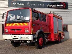 Renault M 210 Midliner 2.400 ltr -Brandweer, Feuerwehr, Fire truck - Crewcab, Doppelcabine - Rescue TT 4694
