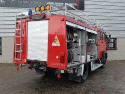 Mercedes-Benz 1120 AF 4x4 - 1.600 ltr watertank -Feuerwehr, Fire brigade- Crew Cab - Expeditie, Camper, Low Gear! TT 4704
