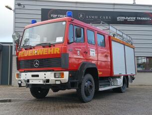 Mercedes-Benz 1120 AF 4x4 -Brandweer, Feuerwehr, Fire brigade - 1.200 ltr - Expeditie, Camper - LF 16 TT 4718