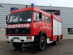 Mercedes-Benz 1124 AF 4x4 - 1.600 ltr -Brandweer, Feuerwehr, Fire brigade- Crew Cab - Expeditie, Camper TT 4729