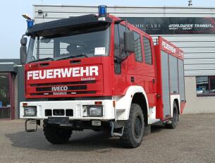 Iveco EuroFire 95E18 4x4 -600 ltr -Feuerwehr, Fire Brandweer - Expeditie, Camper, DOKA TT 4734