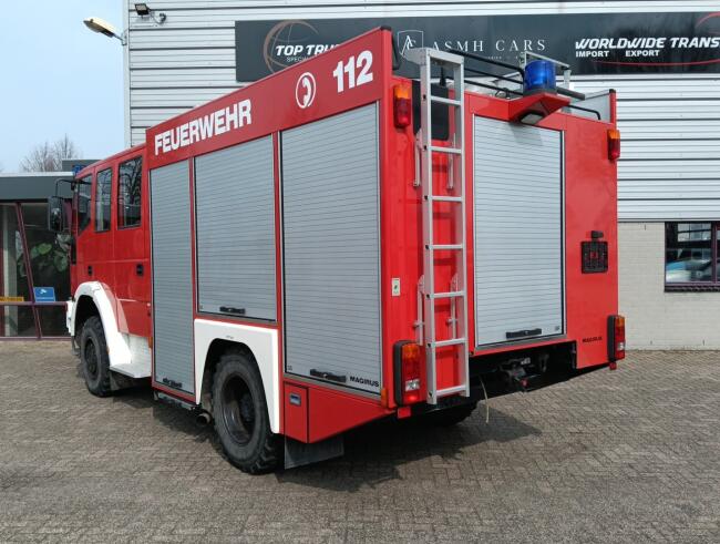 Iveco EuroFire 95E18 4x4 -600 ltr -Feuerwehr, Fire Brandweer - Expeditie, Camper, DOKA TT 4734
