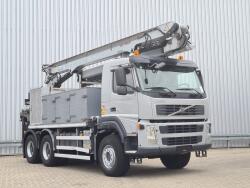 Volvo FM 420 6x6 - 26,50 mtr Terex Dakwerkerskraan, Bouwkraan, Dachdeckerkran, Roofer's crane TT 4760-A