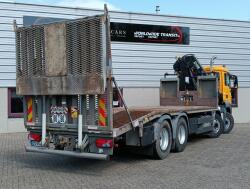 MAN TGS 35.360 8x2 - Hiab 16 TM Kraan, Machine transporter, Oprijwagen, afsleepwagen 6,27 T. lier TT 4832