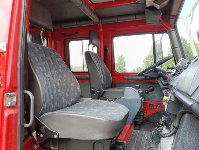 Mercedes-Benz Unimog U 5000 4x4 - (type 437.4) 4000 ltr -Lier, Winch -Feuerwehr Doppelkabine,Uberrollkafig - Rosenbauer - Expeditievoertuig, Camper TT 4836