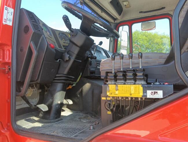 MAN 33.372 6x6 - 14TM Kraan, Crane, Kran - Haakarm, Hooklift, Abrolkipper - Big Axle - BB TT 4838-A