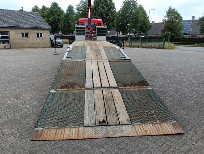 MAN TGS 35.360 8x2 - Fassi 23TM Kraan, Machine transporter, Oprijwagen, afsleepwagen 6.2T. lier TT 4849