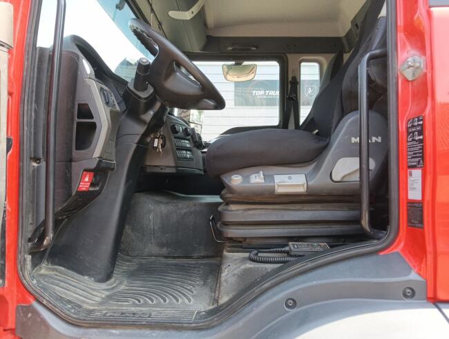 MAN TGS 35.360 8x2 - Fassi 23TM Kraan, Machine transporter, Oprijwagen, afsleepwagen 6.2T. lier TT 4842-B