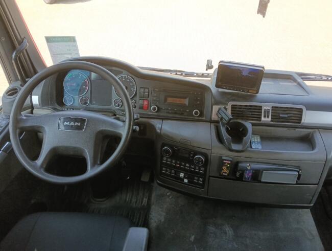 MAN TGS 35.360 8x2 - Fassi 23TM Kraan, Machine transporter, Oprijwagen, afsleepwagen 6.2T. lier TT 4842-B