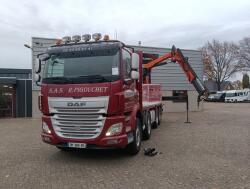 DAF CF 510 FAD 8x4 - Palfinger 16TM Kraan, Nieuwe motor!! -Retarder -Hubreduction -Airco TT 4881