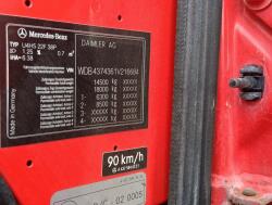 Unimog U 5000 Mercedes Benz -4x4 - (type 437.4) 4000 ltr -Lier, Winch -Feuerwehr Doppelkabine,Uberrollkafig - Cimaex TT 4887