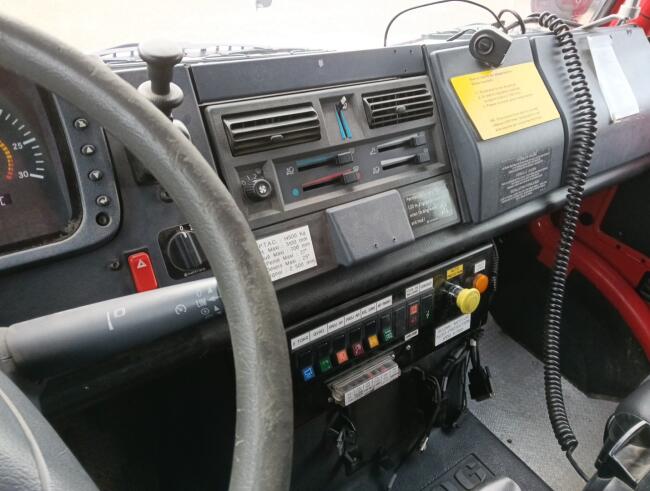 Unimog U 5000 Mercedes Benz -4x4 - (type 437.4) 4000 ltr -Lier, Winch -Feuerwehr Doppelkabine,Uberrollkafig - Cimaex TT 4887