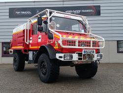 Unimog U 5000 Mercedes Benz -4x4 - (type 437.4) 4000 ltr -Lier, Winch -Feuerwehr Doppelkabine,Uberrollkafig - Camiva TT 4889