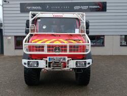 Unimog U 5000 Mercedes Benz -4x4 - (type 437.4) 4000 ltr -Lier, Winch -Feuerwehr Doppelkabine,Uberrollkafig - Camiva TT 4889
