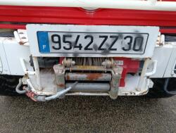 Unimog U 5000 Mercedes Benz -4x4 - (type 437.4) 4000 ltr -Lier, Winch -Feuerwehr Doppelkabine,Uberrollkafig - Camiva TT 4889