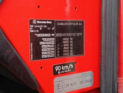 Unimog U 5000 Mercedes Benz -4x4 - (type 437.4) 4000 ltr -Lier, Winch -Feuerwehr Doppelkabine,Uberrollkafig - Camiva TT 4889