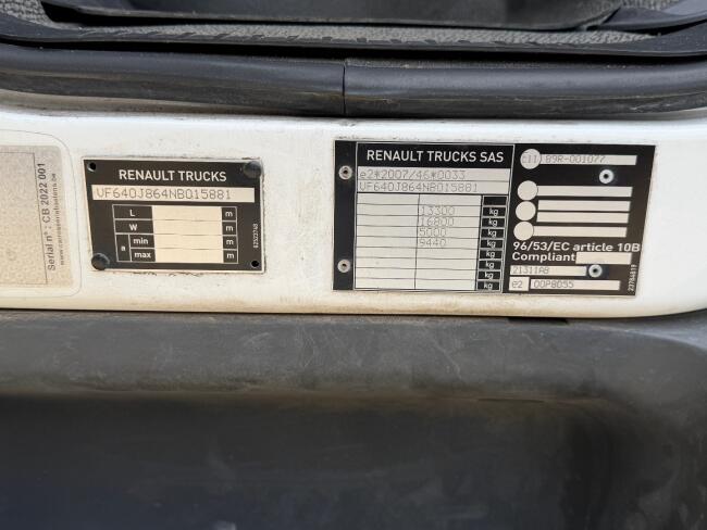 Renault D 250.12 DHollandia Laadklep, DoubleDeck, Doppelstock  -Fietsen transport, Airco, Euro 6-E -3x laadlift in laadbak, TT 4912