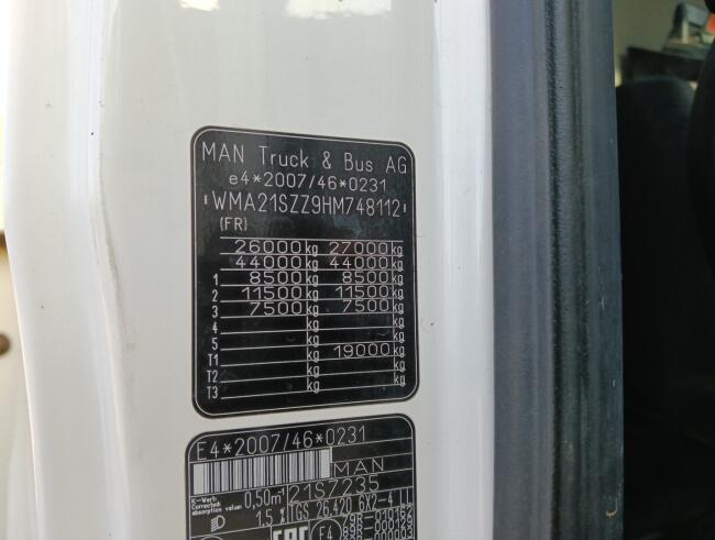 MAN TGS 26.420 6x2 - HIAB 25TM Kraan, Krane, Kran - Retarder - Stuuras - Airco - Euro 6 TT 4914