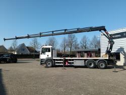 MAN TGS 26.420 6x2 - HIAB 25TM Kraan, Krane, Kran - Retarder - Stuuras - Airco - Euro 6 TT 4914