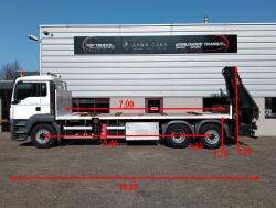 MAN TGS 26.420 6x2 - HIAB 25TM Kraan, Krane, Kran - Retarder - Stuuras - Airco - Euro 6 TT 4914