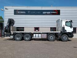 Renault C430 8x4 - HIAB 22TM Kraan, Kran, Crane -Climate Control -Remote Control TT 4917