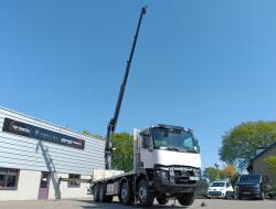 Renault C430 8x4 - HIAB 22TM Kraan, Kran, Crane -Climate Control -Remote Control TT 4917