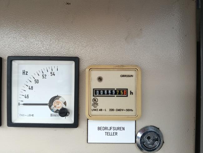 DAF 55.230 TI HIAB 8.7 TM Kraan, Crane, Kran -Brandweerwagen, Firetruck, Feuerwehr -Aggregaat, Generator TT 4922