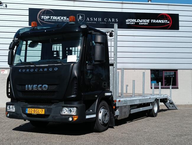 Iveco Eurocargo 12-60 Oprijwagen, Machinetransporter, Autotransporter -Euro 6 -Airco -Manuel TT 4924