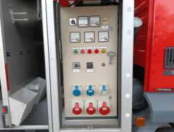 DAF 55.230 TI HIAB 8.7 TM Kraan, Crane, Kran -Brandweerwagen, Firetruck, Feuerwehr -Aggregaat, Generator TT 4922-A