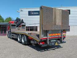 MAN TGS 35.360 8x2 - Hiab 22TM Kraan, Machine transporter, Oprijwagen, afsleepwagen 6.7T. lier TT 4933