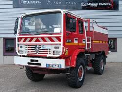 Renault M 210 Midliner 4x4 -Brandweer, Feuerwehr, Fire brigade -3.500 ltr watertank - Expeditie, Camper, 100km/hour TT 4948