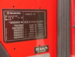 Mercedes-Benz Unimog U 5000 4x4 - (type 437.4) 3.900 ltr - Hydraulische Lier, Winch -Feuerwehr Doppelkabine,Uberrollkafig TT 4950