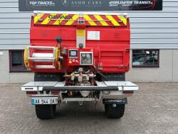 Mercedes-Benz Unimog U 5000 4x4 - (type 437.4) 3.900 ltr - Hydraulische Lier, Winch -Feuerwehr Doppelkabine,Uberrollkafig TT 4950