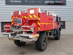 Mercedes-Benz Unimog U 5000 4x4 - (type 437.4) 4000 ltr -Lier, Winch -Feuerwehr Doppelkabine,Uberrollkafig TT 4951